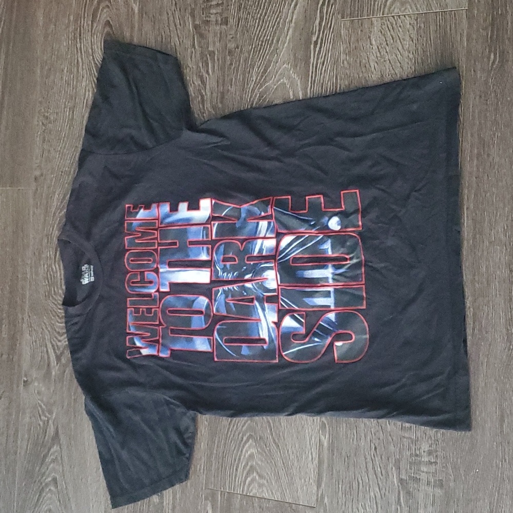 Vintage Rare Big Logo Star Wars Vs Ecko Dark Side T-Shirt - Made in USA Large